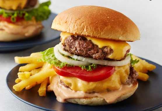 Gourmet Burgers served at quality fish and chips takeaway in Stevenson